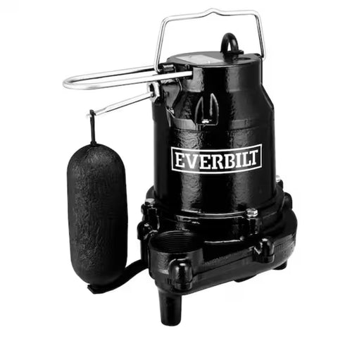 Everbilt 1/2 HP Cast Iron Sump Pump!! NEW IN BOX!!