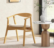 Set of 4 Leisure Bamboo Armchair Accent Chair with Curved Back and Bamboo Structure! (NEW IN TWO BOXES!)