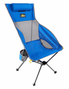 Cascade Mountain Tech Ultralight Highback Chair! (Light Blue!) - (BRAND NEW)