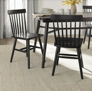 Better Homes & Gardens 4-Pack Indoor Black Gerald Dining Chairs!! NEW IN BOXES(2)!!