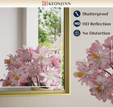 30 in. W x 32 in. H Rectangular Gold Metal Framed Beveled Surface Mount/Recessed Medicine Cabinet with Mirror!! NEW IN BOX!!