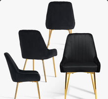 Maulsby Tufted Velvet Dining Chair