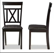 Rosie Dark Brown Faux Leather Dining Chair (Set of 2)!

-Brand new in the box