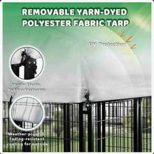 HomLux Metal Yard Kennel With Door