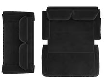 3-in-1 Convertible Black 73.2 in. Soft Velvet Queen Size Sofa Bed with 2-Soft Pillows! (NEW & ASSEMBLED)