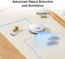 roborock S7 Max Ultra Robot Vacuum and Mop Combo, Auto Mop Drying and Washing, Self-Emptying and Refilling, 5500Pa Suction, Reactive Tech Obstacle Avoidance, White (RockDock Ultra Series)! (NEW IN BOX)