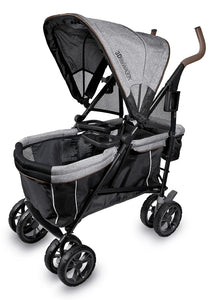 Summer 3Dlite Wagon Convenience Stroller – Lightweight Stroller Wagon for Infants and Toddlers, Black and Gray Tweed!! NEW IN BOX!!