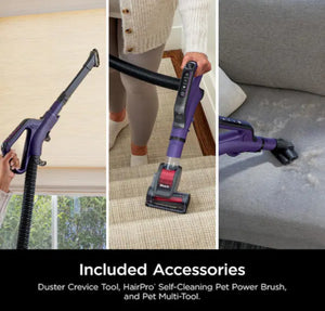 Shark POWERDETECT Bagless Corded HEPA Upright Vacuum with DuoClean Detect Technology & XL Dust Cup Multisurface in Purple!! NEW IN BOX!!