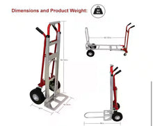 Milwaukee 1,000 lbs. Capacity 4-in-1 Hand Truck! (BRAND NEW - SCRATCHED)