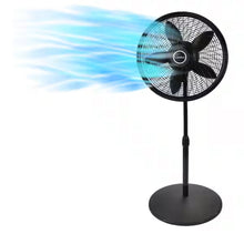 Lasko Cyclone 18 in. 3 Speed Oscillating Pedestal Fan for Home in Black with Adjustable Height, Tilt Back Head, Easy Assembly! (NEW)