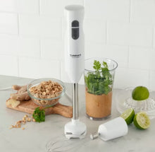 Cuisinart Quick-Prep Single-Speed Hand Blender - White - CHB-60TG: 250W Immersion Blender, Handheld Mixer, Stainless Steel! (NEW IN BIX)