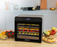 NESCO 8-Tray Premium Stainless Steel Digital Dehydrator with Glass Window