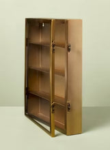 Large Metal Display Box Brass Finish - Hearth & Hand™ with Magnolia! (NEW)