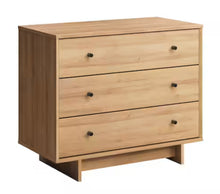 Prepac Finnley Natural Oak 3-Drawer 31 in. W Nightstand, Dresser for Bedroom Nightstand Bedside Table End Table with 3-Drawers!! NEW IN BOX!!