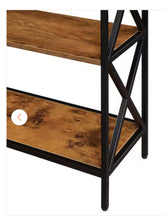 Convenience Concepts

Tucson 41.5 in. Tall Barnwood/Black Particle Board 4-Shelf Accent Bookcase with Metal Frame