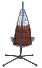 Cushioned Rattan Wicker Hammock Hanging Chair with Stand!! NEW IN BOX!!