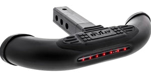Bully BBS-1104L Black Bull Series Steel Universal Fit Truck LED Brake Light Hitch Step Fits 1.25" and 2" Hitch Receivers for Trucks from Chevy (Chevrolet), Ford, Toyota, GMC, Dodge RAM, Jeep!