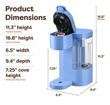 Keurig K-Express Coffee Maker, Single Serve K-Cup Pod Coffee Brewer, Sky Blue!! NEW IN BOX