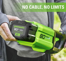 Greenworks 80V 4.0Ah Lithium-Ion Battery (Genuine Greenworks Battery / 75+ Compatible Tools)! (BRAND NEW - BATTERY ONLY!)