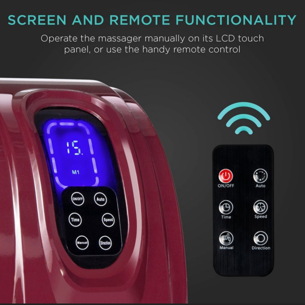 Best Choice Products Therapeutic Kneading & Rolling Shiatsu Foot Massager w/ High Intensity Rollers, Remote!! BRAND NEW!!