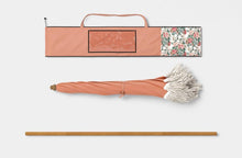 7.5' Fringed Dome Outdoor Patio Umbrella - Pink - Threshold designed with Studio McGee - WE DO NOT SHIP!!