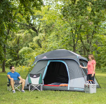 Ozark Trail 10' x 9' 6-Person Dark Rest Cabin Tent w/Skylight Ceiling Panels, 15.4 lbs!! NEW IN CARRY BAG!!