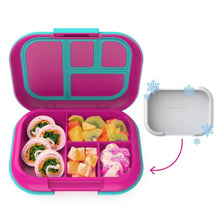 Bentgo Kids' Chill Lunch Box, Bento-Style Solution, 4 Compartments & Removable Ice Pack!! NEW IN BOX!!