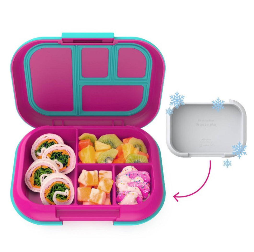 Bentgo Kids' Chill Lunch Box, Bento-Style Solution, 4 Compartments & Removable Ice Pack!! NEW IN BOX!!
