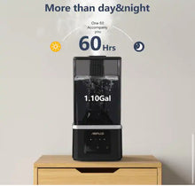 Edendirect 1.1 Gal. Black Ultra Fine Water Mist Ultrasonic Desktop Humidifier and Fragrance Diffuser Up to 450 sq. ft!! NEW IN BOX!!