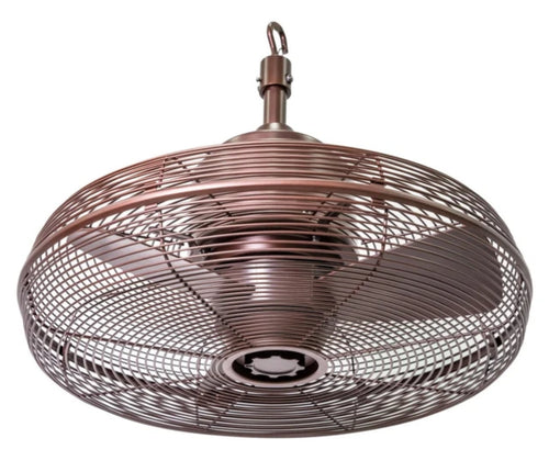 Better Homes & Gardens 18 inch Outdoor Gazebo Fan with Hanging Hook Bronze! (NEW IN BOX)