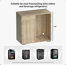 17 Stories Wine Bar Cabinet With Mini Fridge Space, Liquor Coffee Cabinet With Hidden Drawer, Buffet Sideboard For Living Room, Kitchen, Dining Room