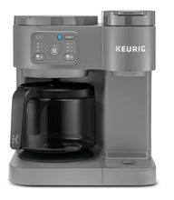 Keurig K-Duo Essentials, Hot & Iced Single-Serve K-Cup Pod Coffee Maker & Carafe, Moonlight Grey!! BRAND NEW!!