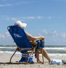 Tommy Bahama Hi-Boy Beach Chair, Blue Floral! (NEW)