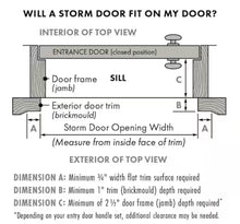 Andersen 400 Series 32 in. x 80 in. Forest Green Universal 3/4 Light Retractable Aluminum Storm Door with Nickel Hardware! (NEW - NEVER USED - SCRATCHED)