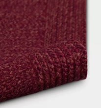 7'x10' Natural Woven Rectangular Braided Outdoor Area Rug Rose! (NEW)