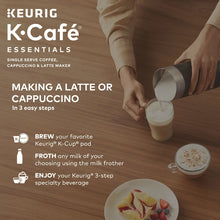 Keurig K-Cafe Essentials Single Serve K-Cup Pod Coffee Maker, Black!! NEW IN BOX!!