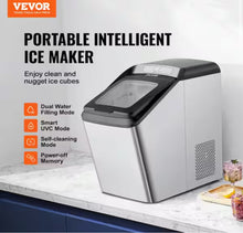 VEVOR Countertop Ice Maker 9.7 in. 30 lbs./24 H Auto Self-Cleaning Portable Ice Maker 2 Ways Water Refill Ice Machine!! NEW IN BOX!!