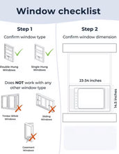 Windmill Air Lite Series 5000 BTU Window Air Conditioner with Quiet Smart AC Unit for Small Rooms and Bedrooms up to 150 sq ft White! (NEW IN BOX)