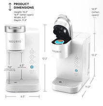 Keurig K-Express Essentials Plus, Iced and Hot Single-Serve K-Cup Pod Coffee Maker, White!! NEW IN BOX!!