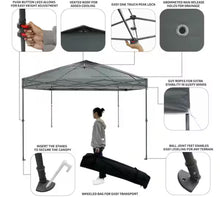 Everbilt 10 ft. x 10 ft. Grey Instant Canopy Pop Up Tent!! BRAND NEW!!