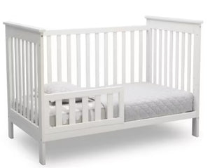 Delta Children Adley 3-in-1 Convertible Crib, White! (NEW IN BOX)