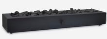 28" Outdoor Tabletop Fireplace Black - Threshold! (NEW IN BOX)