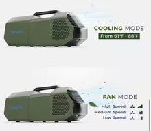 Hoore 1450 BTU (DOE SACC) 100-Volt Inverter Quiet Portable Outdoor Air Conditioner for Tent for 50 Sq. Ft. in Green! (NEW IN BOX)