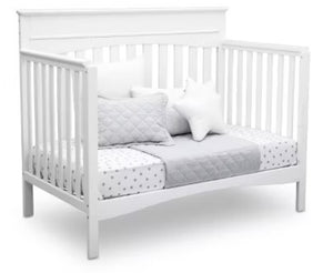 Delta Children Skylar 6-in-1 Convertible Crib, White! (NEW IN BOX)