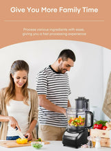 12 Cup Food Processor, 6 Functions for Chopping, Slicing, Shredding Purees & Dough- new in box ￼