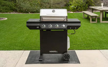 Nexgrill 4-Burner Propane Gas Grill in Black with Stainless Steel Main Lid!! NEW & ASSEMBLED (MISSING 2 BURNER COVERS)!!