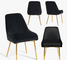 Maulsby Tufted Velvet Dining Chair