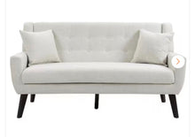 63 in. Straight Arm 2-Seater Sofa- new and assembled!