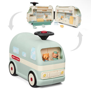 Radio Flyer Park & Play Camper Riding Toy: Steel & Plastic, Ages 1.5-4, 42 lb Capacity!! NEW IN BOX!!