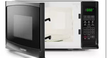 Chefman 0.7 cu. ft.Countertop Microwave in Black with Presets, Power Levels, Mute, 30 Seconds, Eco Mode, Child lock, 700 Watts! (NEW IN BOX)